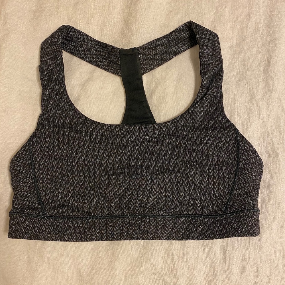 Gray Lululemon Sports Bra